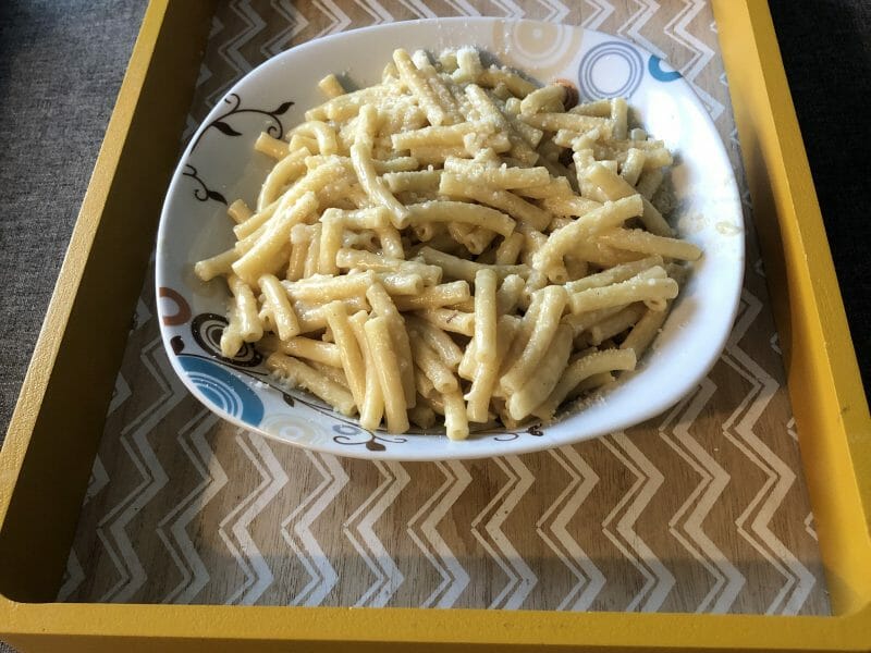 Cliquez pour zoomer ! Macaroni sauce Alfredo Thermomix par dodiemams