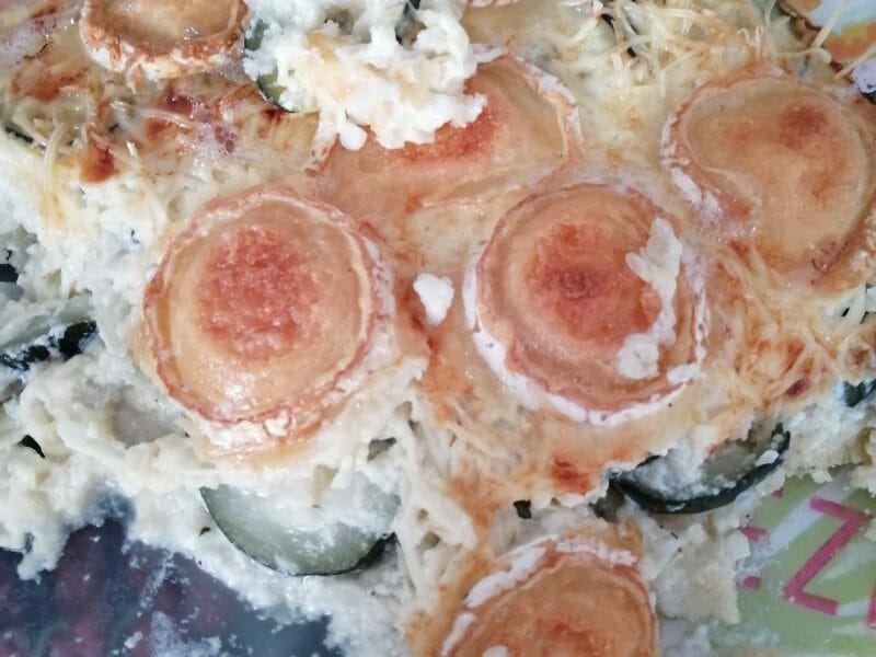 Cliquez pour zoomer ! Gratin de courgettes au chèvre Thermomix par 🌺 Cynthia 🌺