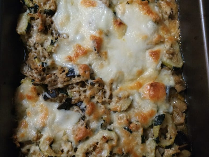 Cliquez pour zoomer ! Gratin de courgettes au chèvre Thermomix par lauriane_34