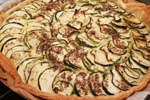 Cliquez pour zoomer ! Tarte courgettes et ricotta Thermomix par cassandracbc