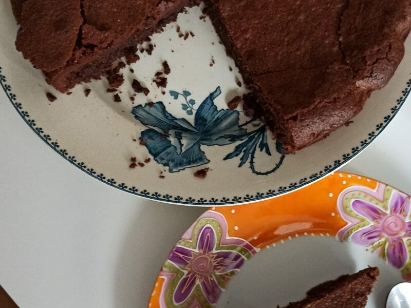 Cliquez pour zoomer ! Gâteau macaroné au chocolat Thermomix par marybes79