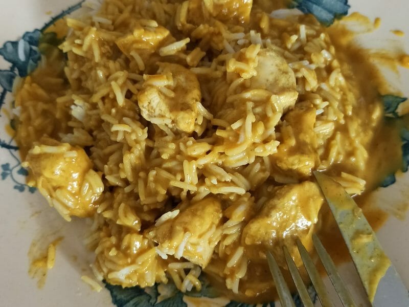 Cliquez pour zoomer ! Poulet coco aux 3 épices Thermomix par marybes79