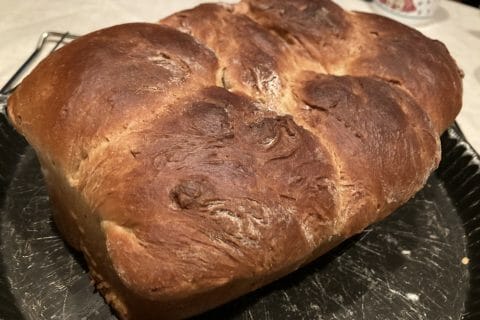 Cliquez pour zoomer ! Brioche sans beurre, sans oeufs Thermomix par loick_1