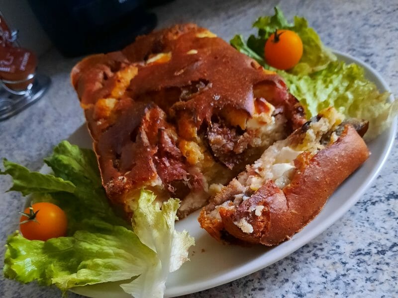 Cliquez pour zoomer ! Cake au chèvre, figues et au miel Thermomix par fannylde