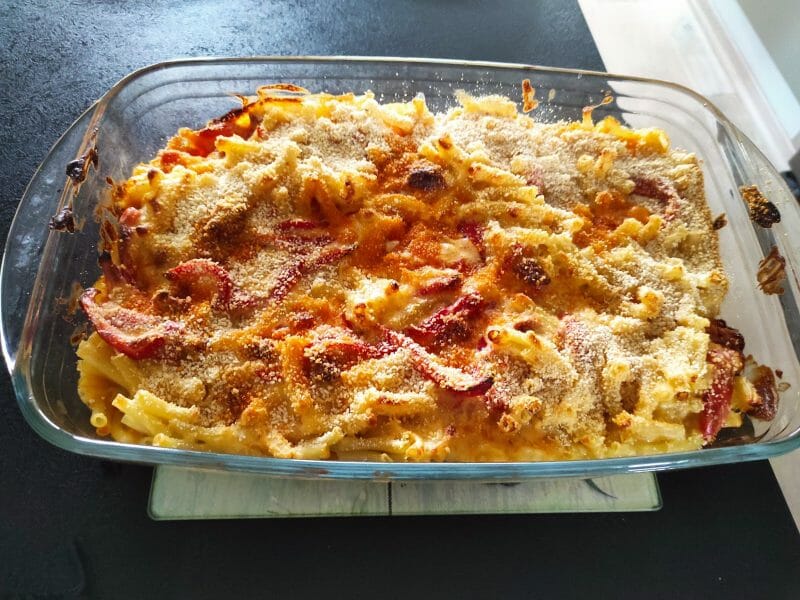 Cliquez pour zoomer ! Gratin de macaroni poivrons et chorizo Thermomix par isciane35