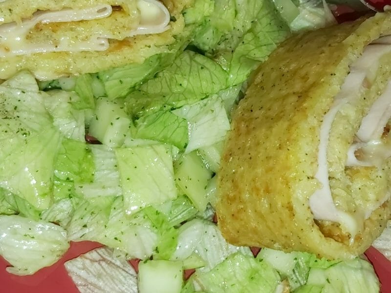 Cliquez pour zoomer ! Roulé de pommes de terre, jambon et reblochon Thermomix par perrine_52