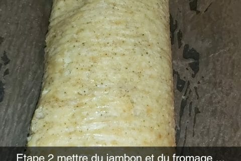 Cliquez pour zoomer ! Roulé de pommes de terre, jambon et reblochon Thermomix par perrine_52