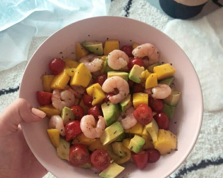Cliquez pour zoomer ! Ceviche de crevettes, mangue, avocat Thermomix par emma_parent