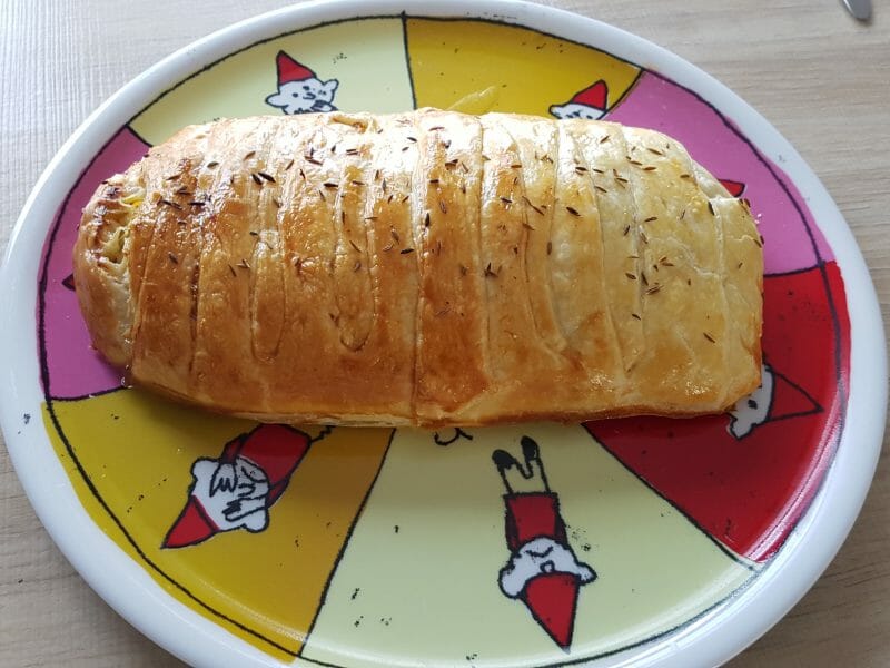 Cliquez pour zoomer ! Feuilleté saumon et poireaux Thermomix par Soiz14