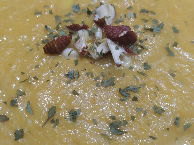 Cliquez pour zoomer ! Velouté carottes et navets au curry Thermomix par line43