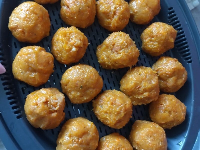 Cliquez pour zoomer ! Boulettes de poulet au chorizo Thermomix par damcrap