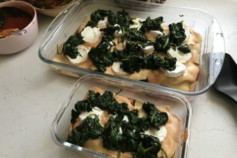 Cliquez pour zoomer ! Lasagnes épinards et chèvre Thermomix par Marie82