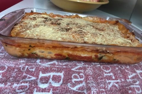 Cliquez pour zoomer ! Lasagnes épinards et chèvre Thermomix par Marie82