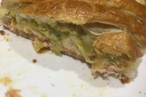 Cliquez pour zoomer ! Feuilleté saumon et poireaux Thermomix par Aurel85