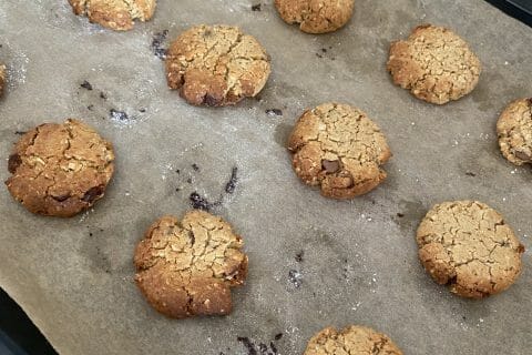 Cliquez pour zoomer ! Biscuits aux flocons d’avoine et amandes Thermomix par salabrina