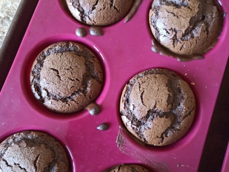 Cliquez pour zoomer ! Muffins au chocolat sans gluten ni lactose Thermomix par vloeb