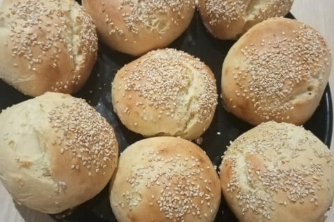 Cliquez pour zoomer ! Pains hamburger Thermomix par melbilou62