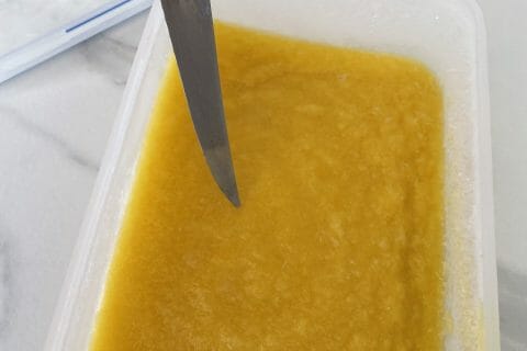 Cliquez pour zoomer ! Sorbet mangue Thermomix par sanajolie