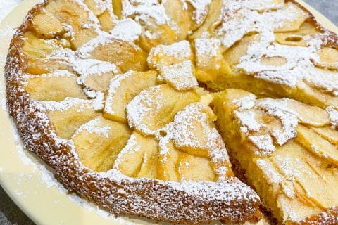 Cliquez pour zoomer ! Tarte Suisse aux pommes Thermomix par sanajolie