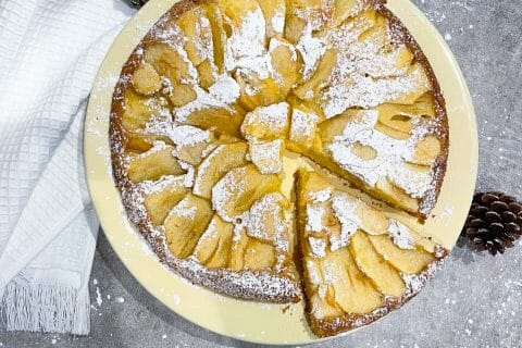 Cliquez pour zoomer ! Tarte Suisse aux pommes Thermomix par sanajolie