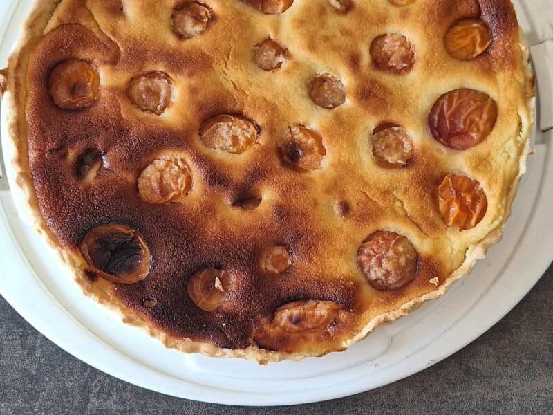 Cliquez pour zoomer ! Tarte amandine aux abricots Thermomix par Laetham