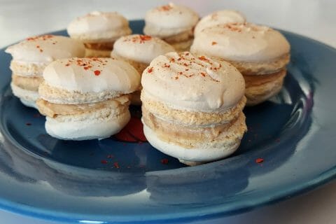 Cliquez pour zoomer ! Macarons salés au foie gras Thermomix par Caliah