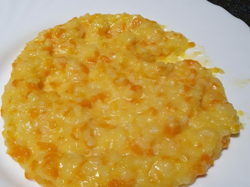Cliquez pour zoomer ! Risotto aux carottes et parmesan Thermomix par noellie_6