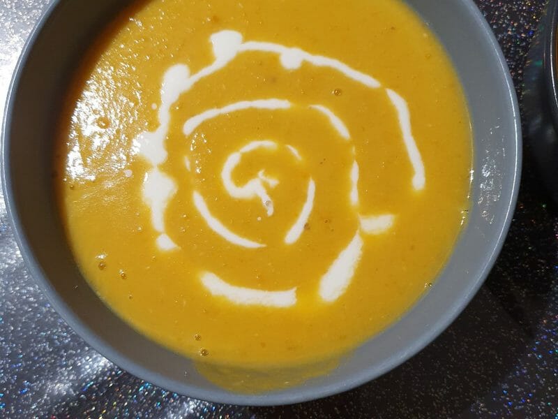 Cliquez pour zoomer ! Velouté de lentilles corail Thermomix par noellie_6