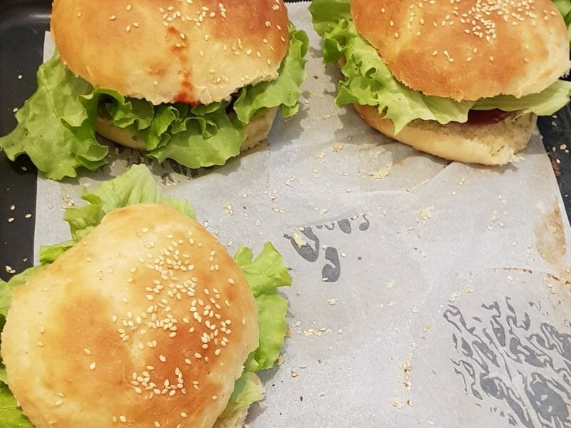 Cliquez pour zoomer ! Pains hamburger Thermomix par gabinels