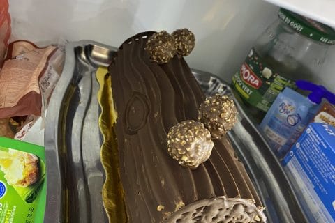 Cliquez pour zoomer ! Bûche Ferrero Rocher Thermomix par ludivine_97