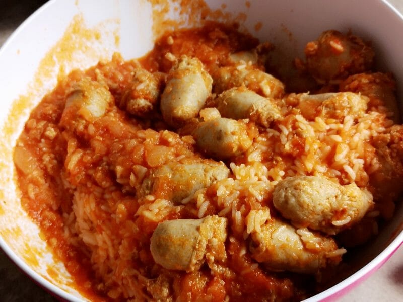 Cliquez pour zoomer ! Rougail saucisse Thermomix par chloedasilva91