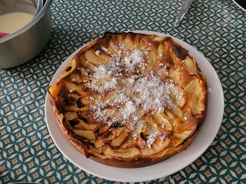 Cliquez pour zoomer ! Gâteau aux pommes et mascarpone Thermomix par chloedasilva91