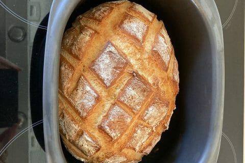 Cliquez pour zoomer ! Pain Cocotte Thermomix par zmia