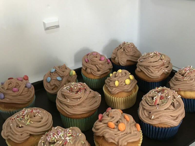 Cliquez pour zoomer ! Cupcakes au nutella Thermomix par lauralanglois