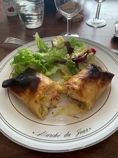 Cliquez pour zoomer ! Brick de saumon et poireaux Thermomix par Mumu0502