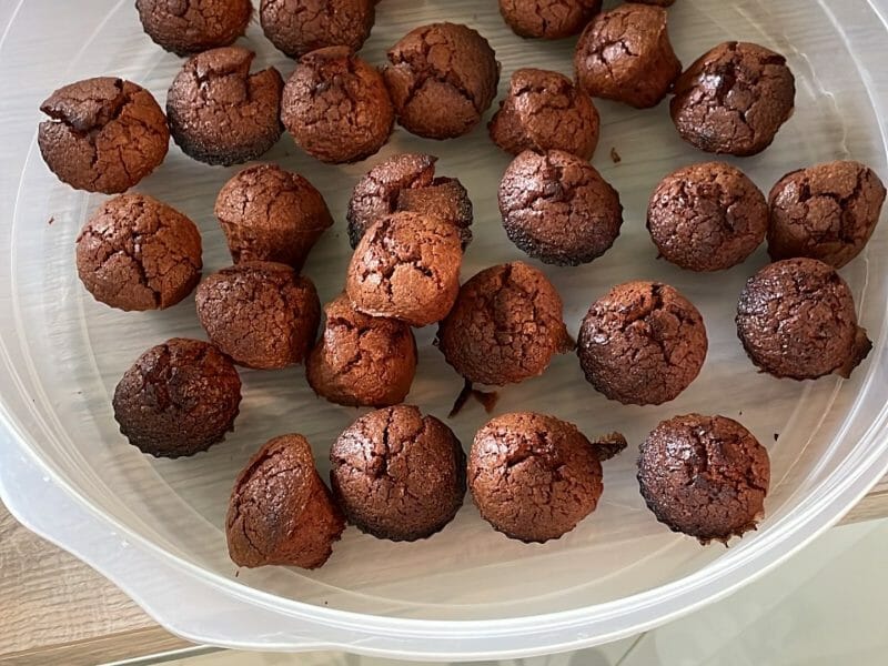 Cliquez pour zoomer ! Mini muffins au chocolat Thermomix par marine_393