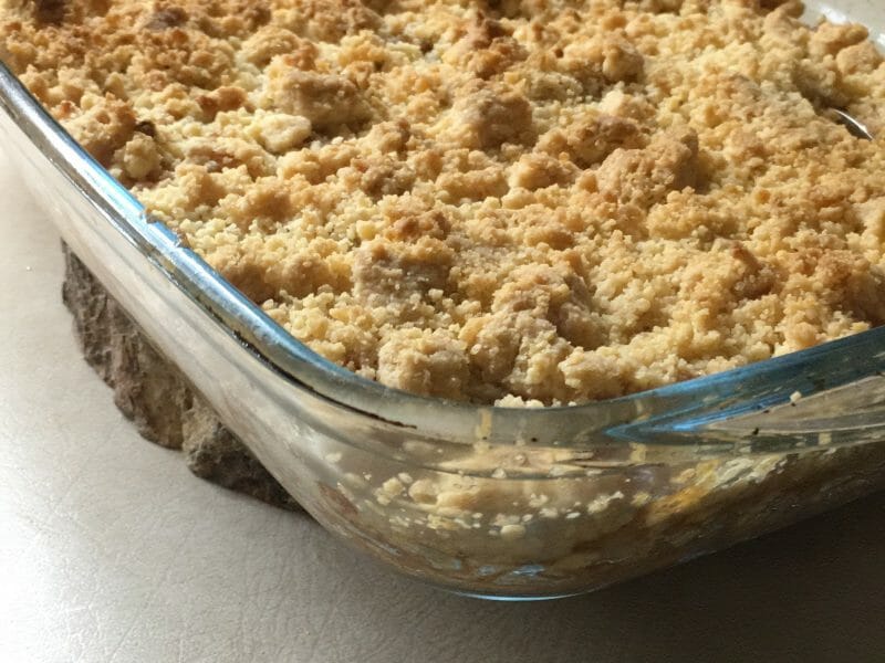Cliquez pour zoomer ! Crumble aux Pommes Thermomix par Lauriane14