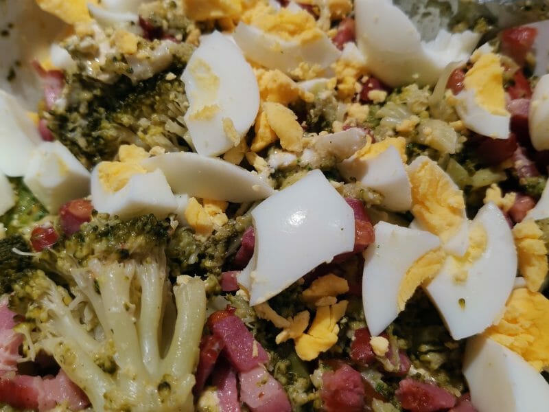 Cliquez pour zoomer ! Salade de brocolis Thermomix par atnenette