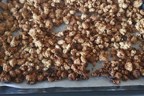 Cliquez pour zoomer ! Granola dattes et banane Thermomix par butez