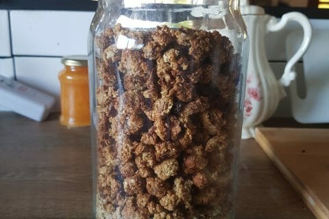 Cliquez pour zoomer ! Granola dattes et banane Thermomix par butez