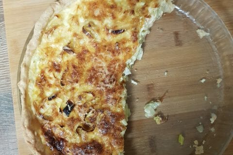 Cliquez pour zoomer ! Quiche Poireaux et Saumon Thermomix par butez