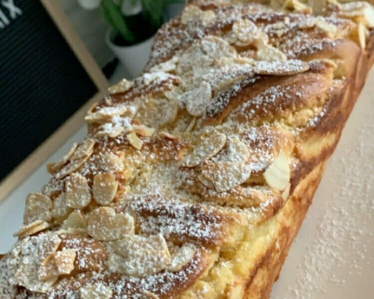 Cliquez pour zoomer ! Brioche à la crème d’amande Thermomix par hanane_34