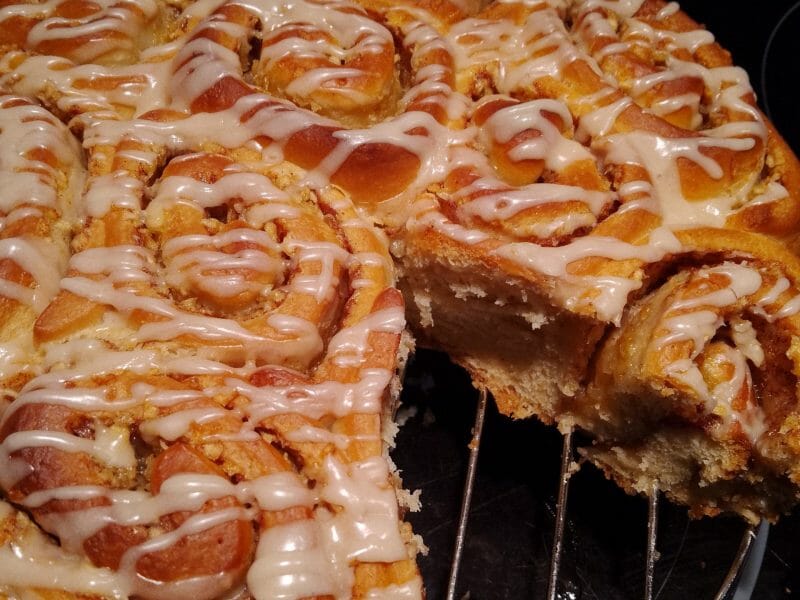 Cliquez pour zoomer ! Roulés aux pommes et à la cannelle Thermomix par Olivia