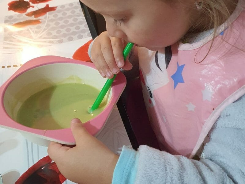 Cliquez pour zoomer ! Velouté de brocoli et feta Thermomix par Mercredi83