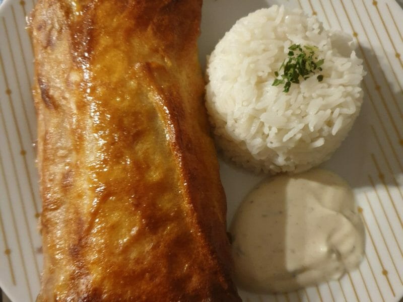 Cliquez pour zoomer ! Brick de saumon et poireaux Thermomix par claire_frag