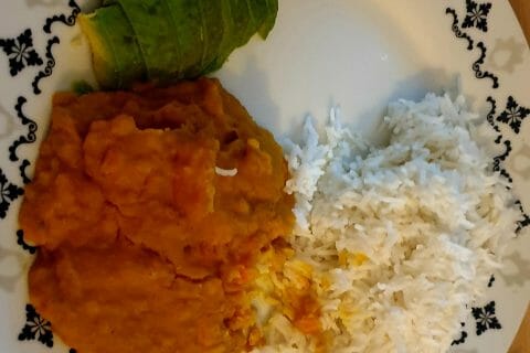 Cliquez pour zoomer ! Dhal de patate douce et de lentilles corail Thermomix par claire_frag