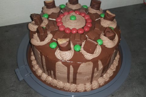 Cliquez pour zoomer ! Layer cake Kinder Bueno Thermomix par milimel