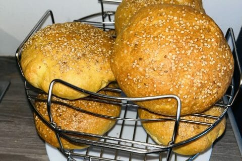 Cliquez pour zoomer ! Buns burger Thermomix par Catherine