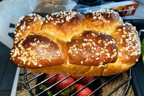 Cliquez pour zoomer ! Brioche sans beurre, sans oeufs Thermomix par Catherine