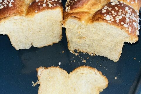 Cliquez pour zoomer ! Brioche sans beurre, sans oeufs Thermomix par Catherine